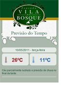 mobile site Pousada Vila do Bosque